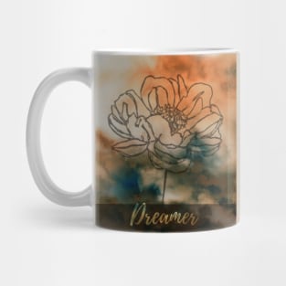 Sky Dreams clouds flower dreamer aesthetic beauty love Mug